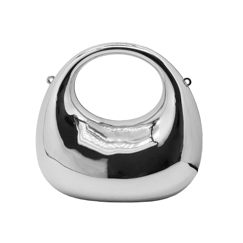 Image of Acrylic Handbags for Women Cute Acrylic Clutch Small Unique Purse Trendy Metal Evening Bag for Party Cocktail