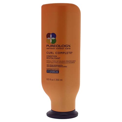 Pureology Curl Complete Moisturizing Conditioner | Frizz Control & Shape Memory | Sulfate-Free | Vegan