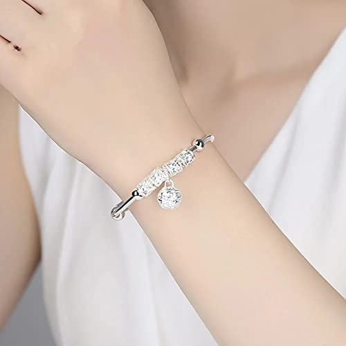 Bracelet brangle réglable avec bells QYYZTHX pour mariage - 5