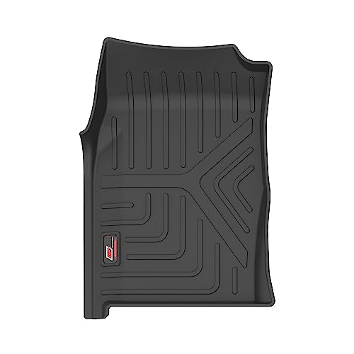 Image of GFX Tpv Premium 3D Life Long Car Floor Mats Compatible with Scorpio N 2022 Onward (Automatic), Black