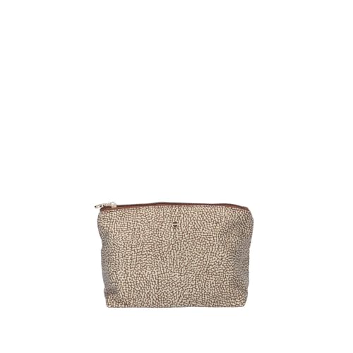 Trousse Borbonese beige marrone en taille unique pour cosmétiques