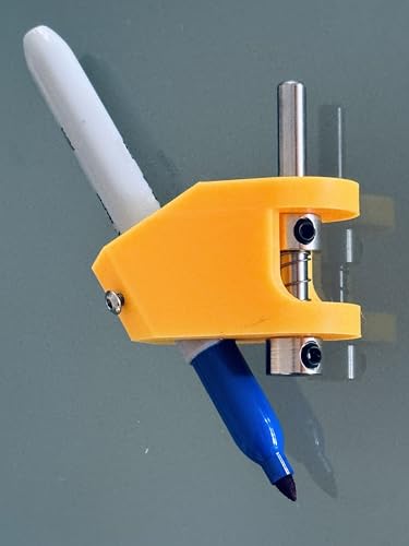 Pen Drawing Plotter attachment for CNC router/spindle - 1/4" stem.