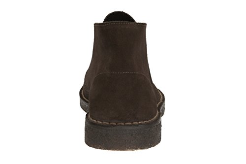 Image of CLARKS Men's Desert Boot Chukka Boot, Black Leather, 13 M US