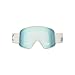 Burton Anon M6 Low Bridge (Asia Fit) Snow Goggles + Bonus Lens + MFI Face Mask + Case (Frame: Oat, Lens: Perceive Variable Blue, Spare Lens:Cloudy Pink)