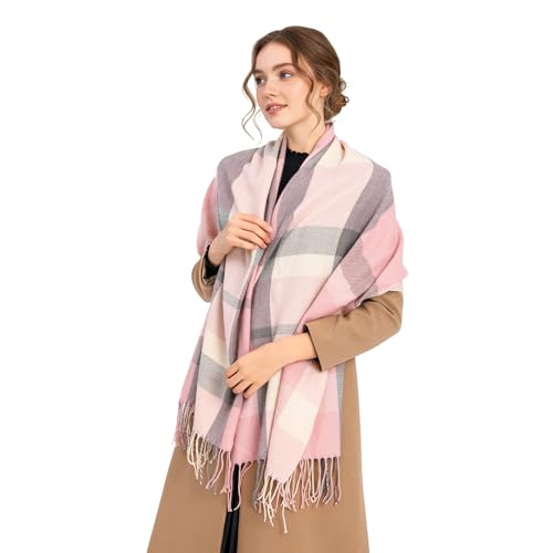 Miss Lulu sciarpa donna invernale nappe morbido donne sciarpa grandi avvolgere scialle Donne Ragazze Moda Autunno Inverno Caldo