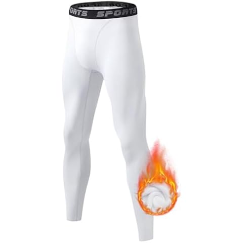 TERODACO Men's Thermal Compression Leggings Cover