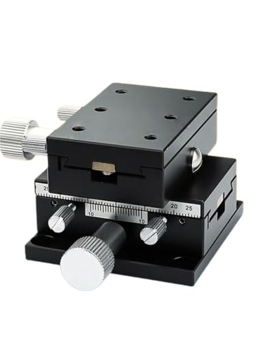 Mesa deslizante manual con ranura XY y eje Z modelo E-EIL31-60 para control micrométrico
