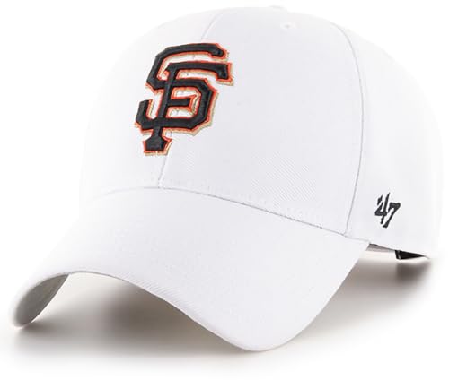 Gorra ajustable 47 MLB White Primary Logo, talla única para adulto miniatura 1