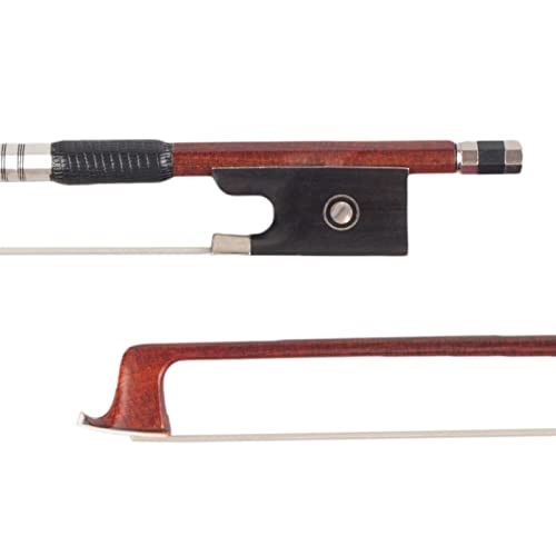 �t���T�C�Y�o�C�I�����| 4/4�o�C�I�����{�E�J�[�{���t�@�C�o�[�{�EPernambuco Veneer Bow Ebony Frog W/Paris Eye Mongolia Horsehair