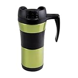Copco 2510-9269 Flair SS Mug, Metallic Green