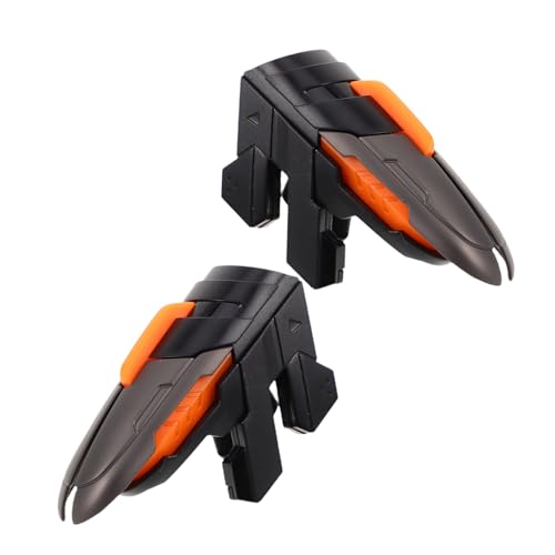 SOIMISS Triggers para Móvil con Controlador de Seis Dedos Accesorios Gaming con Botones Físicos Gamepad para Teléfonos y Tablets Precisión de Disparo