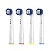 Kafeiya Testine Per Spazzolino Di Ricambio Oral-b Compatibile,Testine di Ricambio per Oral B,Ricambi Spazzolini Elettrici per Oral b,Pulizia Profonda,da 4 Testine Compatibili(YE-20A)