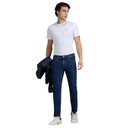 Image of Pepe Jeans Men's Jeans | Slim Fit | Mid Rise | Stretchable