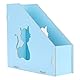 Stehsammler A4 Stehordner Holz Organizer Katzeform Tisch Organisator Mädchen Zeitschrifthalter Selbstmontiert Papierhalter Frauen Desktopfile Datei Zeitungen Zeitschriftensammler Büro Schule Zuhause