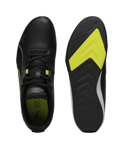 PUMA Sneakers Drift Cat 11 Scuderia Ferrari HP Unisexe 39, Black Speed Yellow