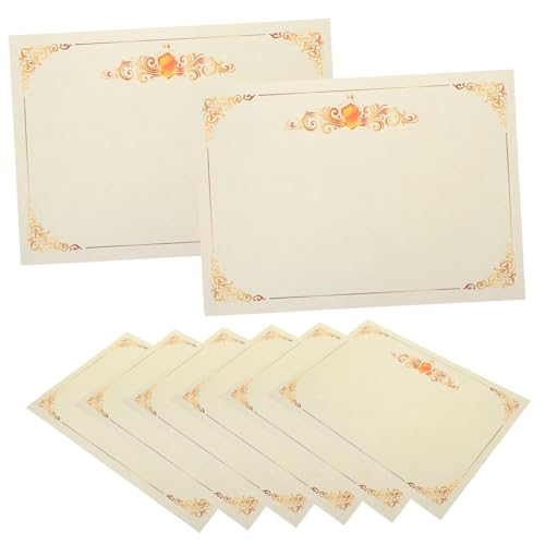 Papier de certificat de formation pour écoles et bureaux, 100 feuilles pour diplômes