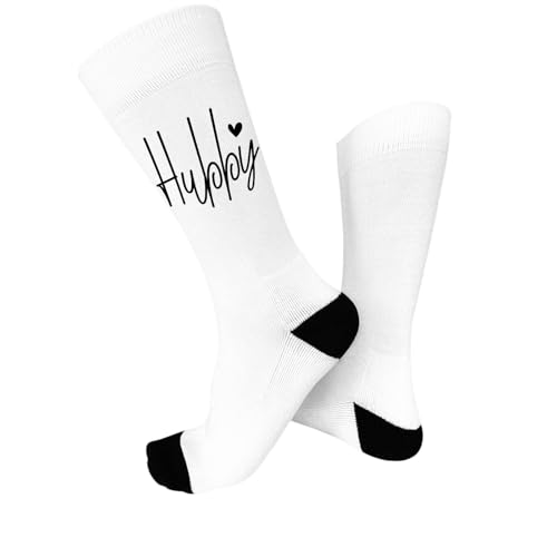 hubby half calf sock for son