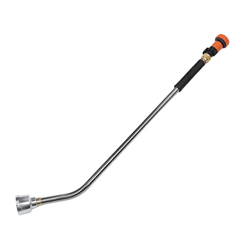 Garden Hose Watering Wand Long Hose Nozzle Watering Sprayer Wand for Plants and Lawn (90CM)