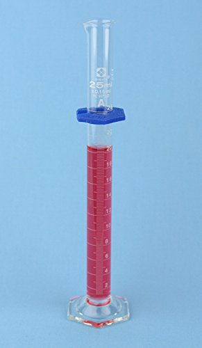 Sibata Class A Graduated Cylinder 25 mL