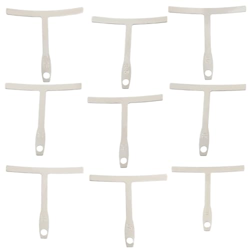Piutouyar 9-Piece Guitar String Radius Gauge