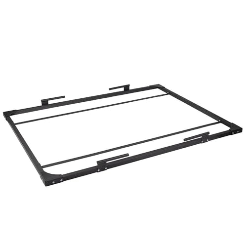 Titan Fitness Lifting Frame, 6FT x 8FT Bolt-Together Steel Frame, Olympic Strength Training Dedicated Lifting Space, Protects Floor, Weights, Bar, Includes Band Pegs