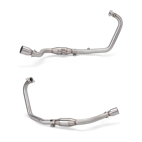 Colector de escape de 51mm con acabado de precisión para motos Gixxer SF155 5