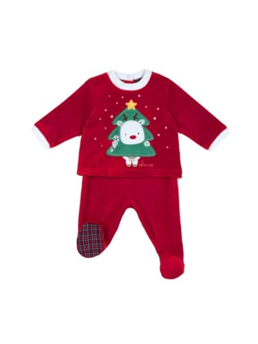 Combinaison Chicco rouge enfant aux finitions soignées style chic