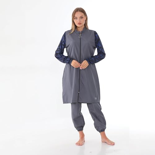 Islamic Long Sleeve Swimsuits for Women Modest Muslim 4 PCS | Full Cover Rash Guard Burkini | Arabic Swimwear2