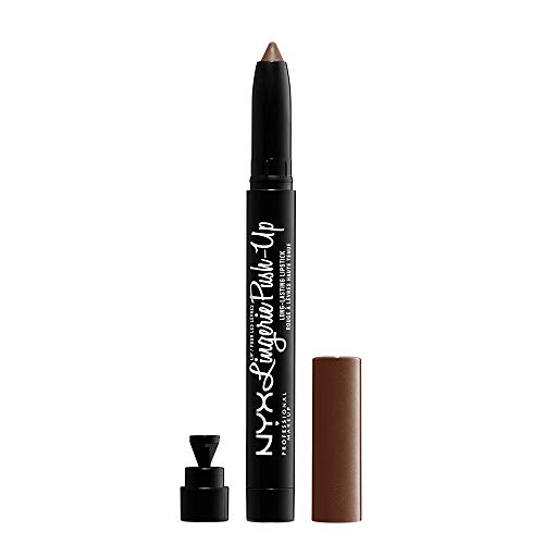 NYX PROFESSIONAL MAKEUP Lip Lingerie Push-Up Long Lasting Plumping Lipstick - After Hours (Warm Brown Nude) NYX PROFESSIONAL MAKEUP Lip Lingerie Push-Up Long Lasting Plumping Lipstick - After Hours (Warm Brown Nude)