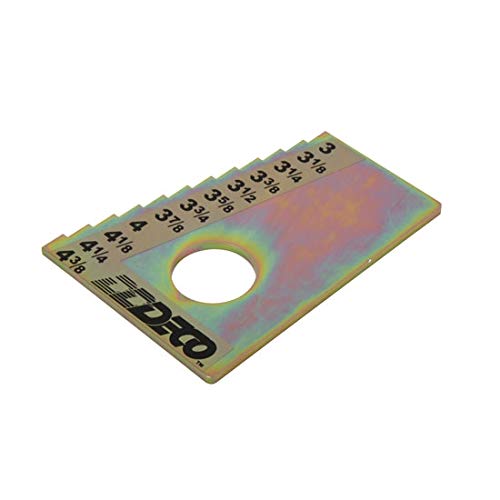 DECO FCompatible with Rame Height Steel Gauge, 3 Inch to 4-3/8 Inch