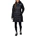 Columbia Women's Hexbreaker Long Down Jacket, Black, Medium