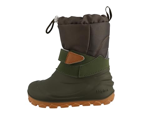 Lurchi, Jan Barefoot Schneestiefel, Grün, 27