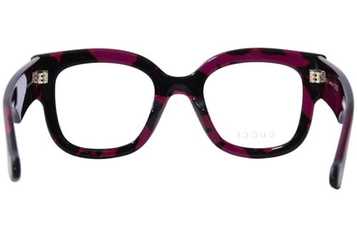 Gucci Gafas de Vista GG1423O 003 montura rectangular con acabado carey 4