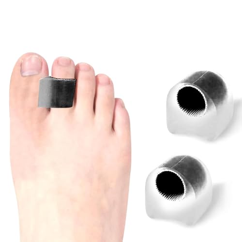 #ColaboraciónPagada<br>4 Piezas Separador Dedos Pie,Corrector Juanetes Alineadores lavable Corrector de Juanete para Relajar Los Dedos de Los Pies Mujeres y Hombres,Negro