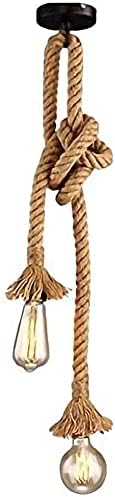 Mengjay Lustre Corde Suspension Industrielle Corde Luminaire Corde