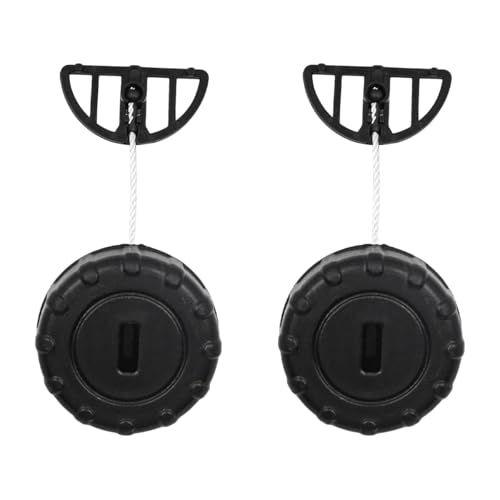 Tiardey, 2 uds., tapa de combustible, tapa de tanque de aceite de motosierra para motosierra STIHL MS180 MS170 018 017 MS 180 170, piezas de repuesto de motosierra