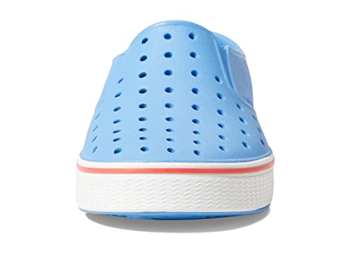 Native Shoes Kids Miles Slip-On Shoes For Kids – Little And Big Kids – Eva Lining – Odor-Resistant Resting Blue/Shell White/Hyper Red 13 Little Kid M #TOP5