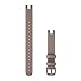 Produktbild Garmin Wechsel-Armband, 14mm, Italiensisches Leder, Taupe Mokka, passend für Lily Kollektion, einfach ein- und ausklicken, Wechsel ohne Werkzeug möglich