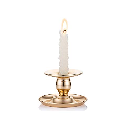 Los titulares de Metal de Oro Vela del Pilar, los titulares de centros de Mesa de Velas para Velas Decoración Stand Cover