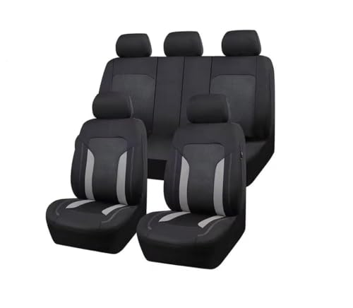 Genérico Fundas Asientos Coche Completo Universales | Cubre Universal | Protector de Asiento Delantero para Delantero y Trasero | Accesorios Interior Decoracion