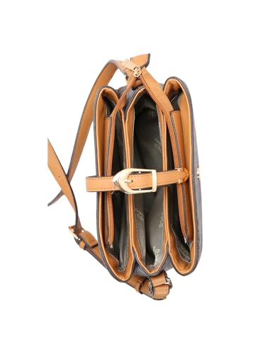 Chenson, Bolsa Feminina Chenson Transversal Tiracolo Média Original Cor:Café