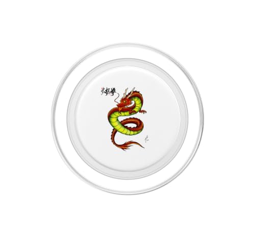 PopGrip pour MagSafe Dragon Chinois Rouge et support Tai Chi pour iPhone