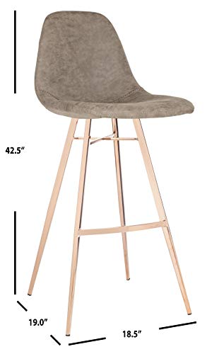 Safavieh Mathison Butaco, Taupe / Copper miniatura 3
