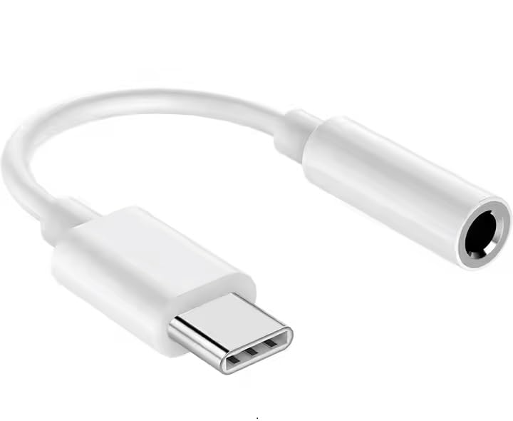 USB C cable to 3.5mm Female Headphone Jack Adapter - 3.5mm Audio Type C cable to Aux Cable - Compatible with Samsung s24 ultra,S23 ultra,iPad Pro, MacBook pro, iphone 15 pro max by HiOctane