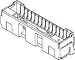 MOLEX 502443-0470 CONNECTOR, RECEPTACLE, 2MM, 4POS (100 pieces)