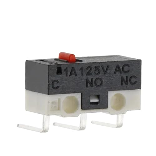 Limit switch 1A micro interrupteur momentané SPDT à broches coudées pour circuit imprimé