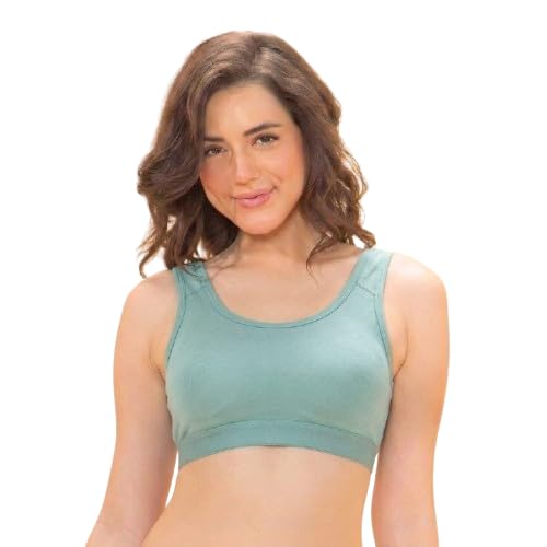 Showtime.Women's Stretchable Wireless Sports Bra – Soft, Breathable, Non-Padded & Seamless || Medium Coverage Women Sports Bra-image-46