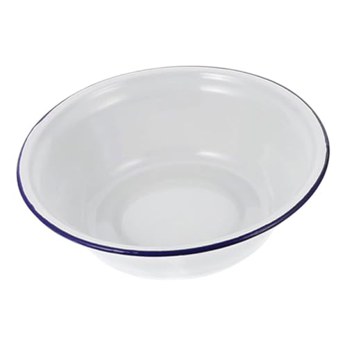 Mikinona Vintage Enamel Pie Plate Pan Enamel Baking Dish for Oven Heavy Duty Enamelware for Baking Mince Pie Tray