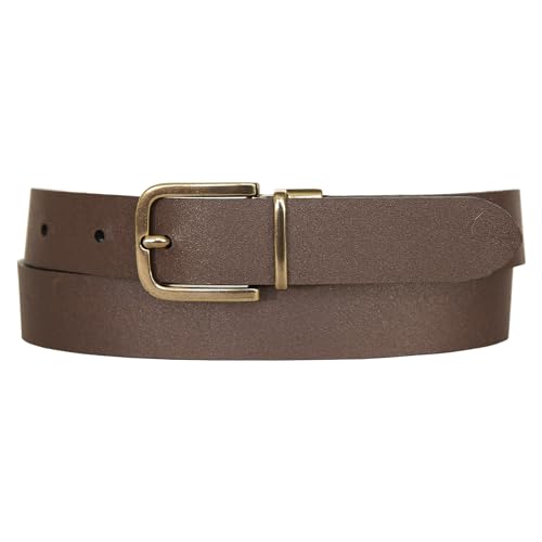 Image of Lucky Brand Women's Western Leather Belt | Classic | Fashion | Vintage | Buffalo Leather | Western-Inspired