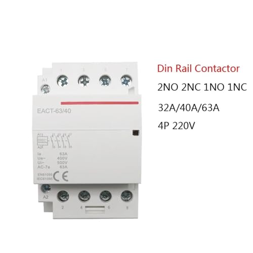 Contacteur modulaire triphasé 25A commande chauffage et éclairage - 2